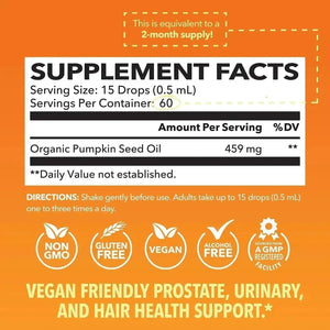 HAVASU NUTRITION - HAVASU NUTRITION Organic Pumpkin Seed Oil 30Ml. - The Red Vitamin MX - Suplementos Alimenticios - {{ shop.shopifyCountryName }}