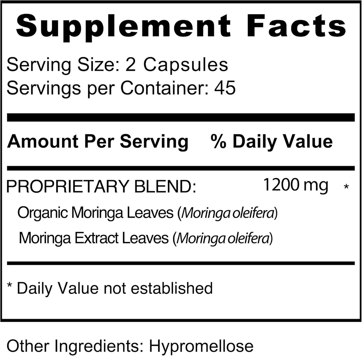 JIVA BOTANICALS - Jiva Botanicals Moringa Leaves Extract 90 Capsulas - The Red Vitamin MX - Suplementos Alimenticios - {{ shop.shopifyCountryName }}