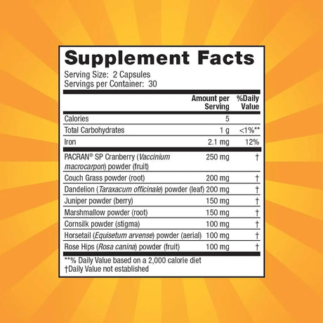 NATURE'S SECRET - Nature's Secret Urinary Flush & Support with Cranberry 60 Capsulas - The Red Vitamin MX - Suplementos Alimenticios - {{ shop.shopifyCountryName }}