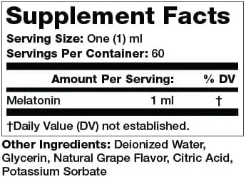 OLYMPIAN LABS - Olympian Labs Liquid Melatonin 1Mg. 2 Fl.Oz. - The Red Vitamin MX - Suplementos Alimenticios - {{ shop.shopifyCountryName }}