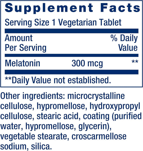 LIFE EXTENSION - Life Extension Melatonin 6 Hour Timed Release 300mcg 100 Tabletas - The Red Vitamin MX - Suplementos Alimenticios - {{ shop.shopifyCountryName }}