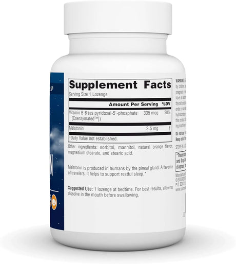 SOURCE NATURALS - Source Naturals Melatonin 2.5Mg. 240 Tabletas - The Red Vitamin MX - Suplementos Alimenticios - {{ shop.shopifyCountryName }}