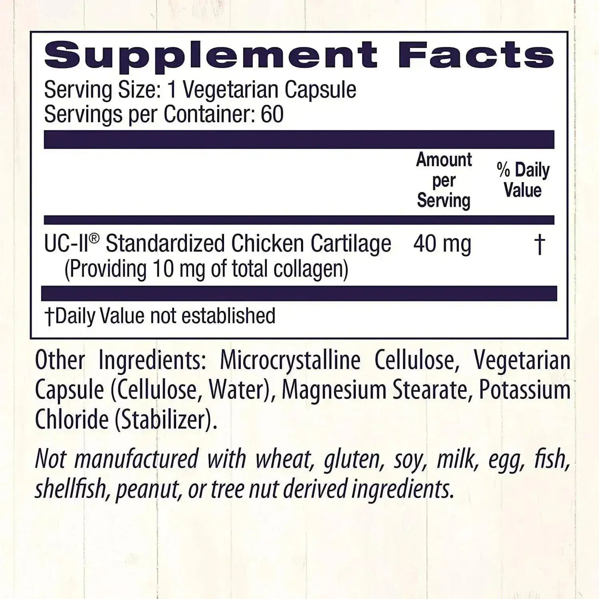 HEALTHY ORIGINS - Healthy Origins UC-II 40Mg. 60 Capsulas - The Red Vitamin MX - Suplementos Alimenticios - {{ shop.shopifyCountryName }}