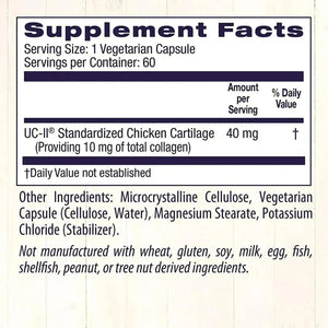 HEALTHY ORIGINS - Healthy Origins UC-II 40Mg. 60 Capsulas - The Red Vitamin MX - Suplementos Alimenticios - {{ shop.shopifyCountryName }}