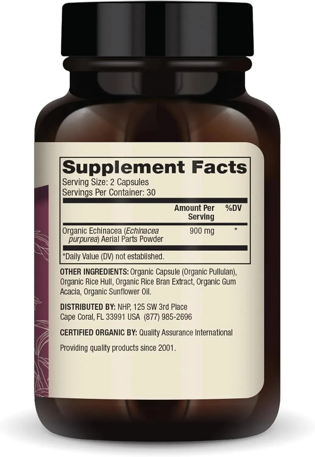 DR MERCOLA - Dr. Mercola Organic Echinacea 60 Capsulas - The Red Vitamin MX - Suplementos Alimenticios - {{ shop.shopifyCountryName }}