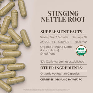 Garden Organics Stinging Nettle Root 60 Capsulas