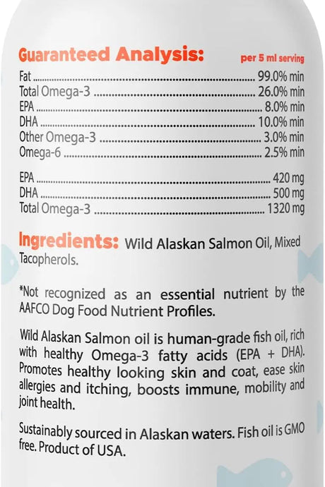 GOODGROWLIES - GOODGROWLIES Omega 3 Fish Oil for Dogs 32 Fl.Oz. - The Red Vitamin MX - Aceite De Pescado Para Perros - {{ shop.shopifyCountryName }}