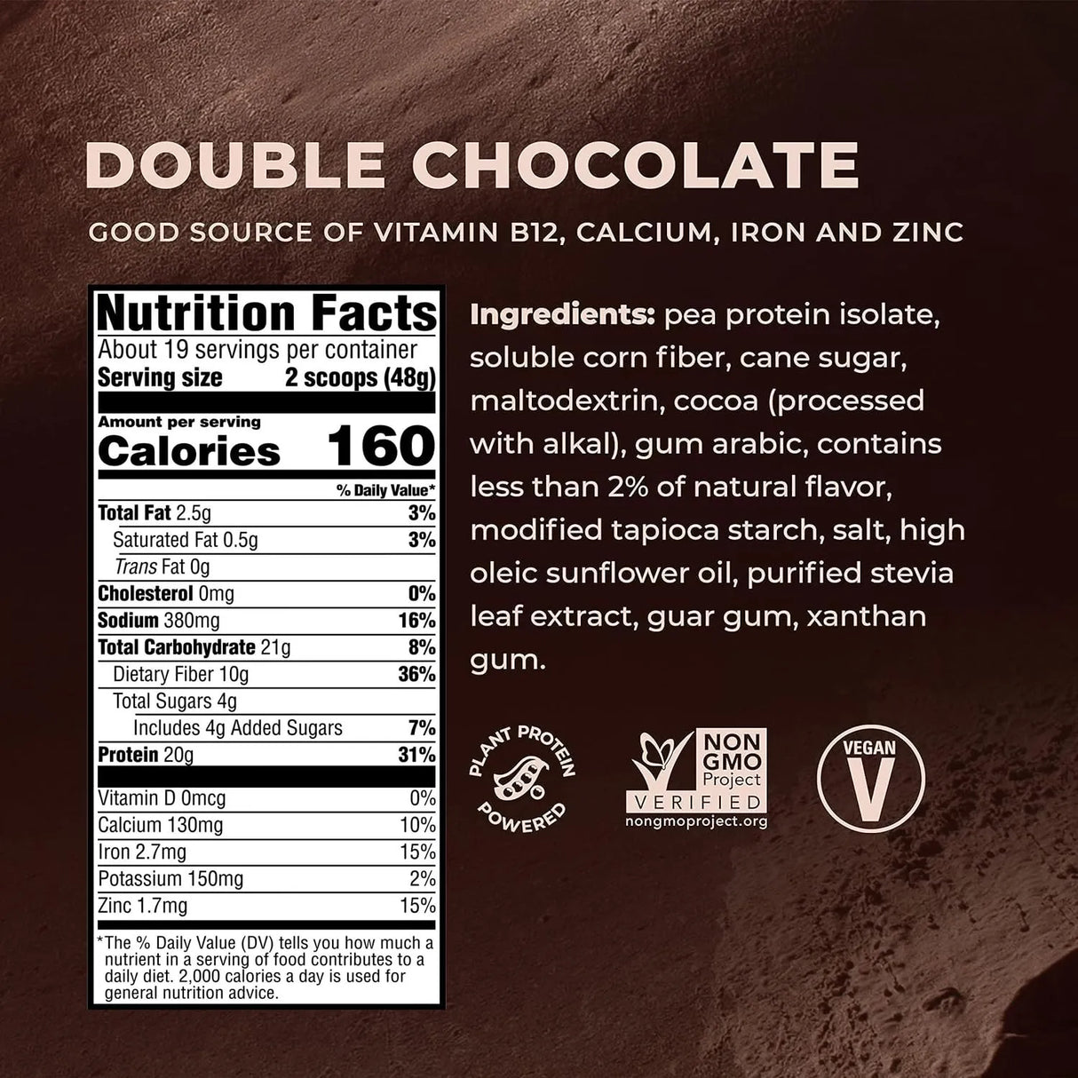 EVOLVE - Evolve Plant Based Protein Powder 20g Double Chocolate 907Gr. - The Red Vitamin MX - Suplementos Alimenticios - {{ shop.shopifyCountryName }}