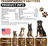 GRATEFUL PAWZ - Grateful Pawz Dog Mushroom Multivitamin Chewable 170 Masticables - The Red Vitamin MX - Multivitamínicos Para Perros - {{ shop.shopifyCountryName }}