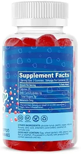DIPPIN' DOTS - Dippin' Dots Melatonin Sleep Support Gummies 120 Gomitas - The Red Vitamin MX - Suplementos Alimenticios - {{ shop.shopifyCountryName }}