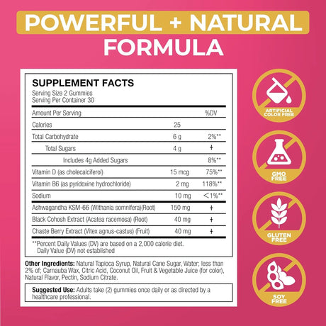 LUBRACIL - Lubracil Menopause Gummies for Women 60 Gomitas - The Red Vitamin MX - Suplementos Alimenticios - {{ shop.shopifyCountryName }}