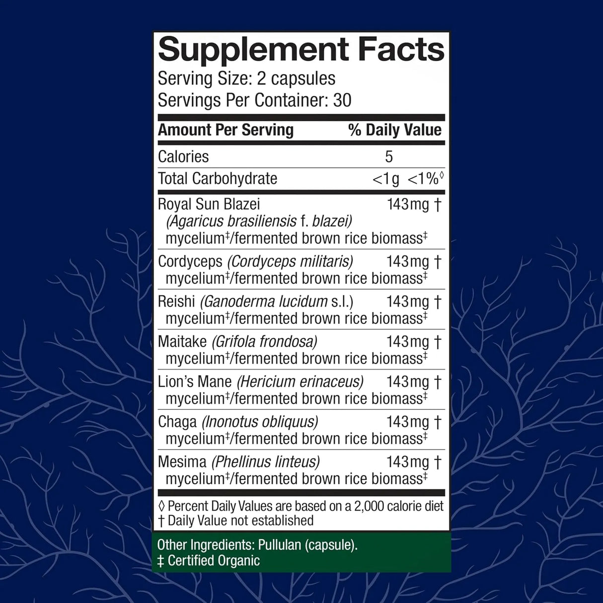 HOST DEFENSE - Host Defense Stamets 7 Species Blend 60 Capsulas - The Red Vitamin MX - Suplementos Alimenticios - {{ shop.shopifyCountryName }}