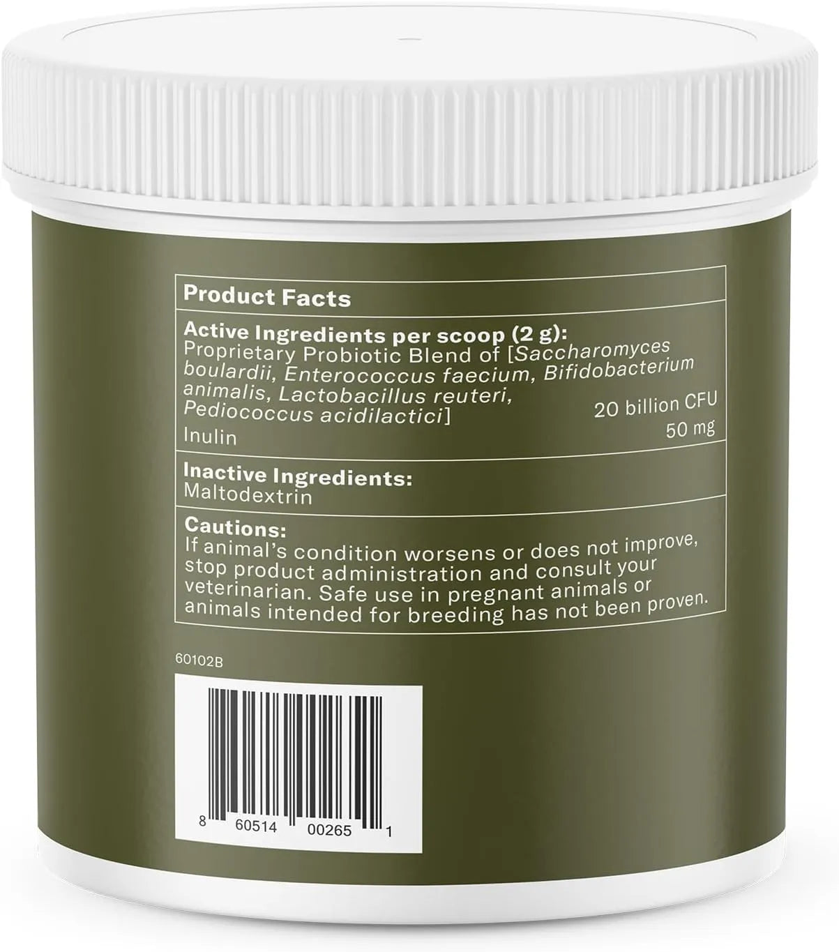 NOMNOMNOW - Nom Nom Dog GI-Targeted Probiotic Support 60Gr. - The Red Vitamin MX - Probióticos Para Perros - {{ shop.shopifyCountryName }}