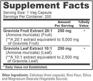 NusaPure Graviola 7,500Mg. 200 Capsulas