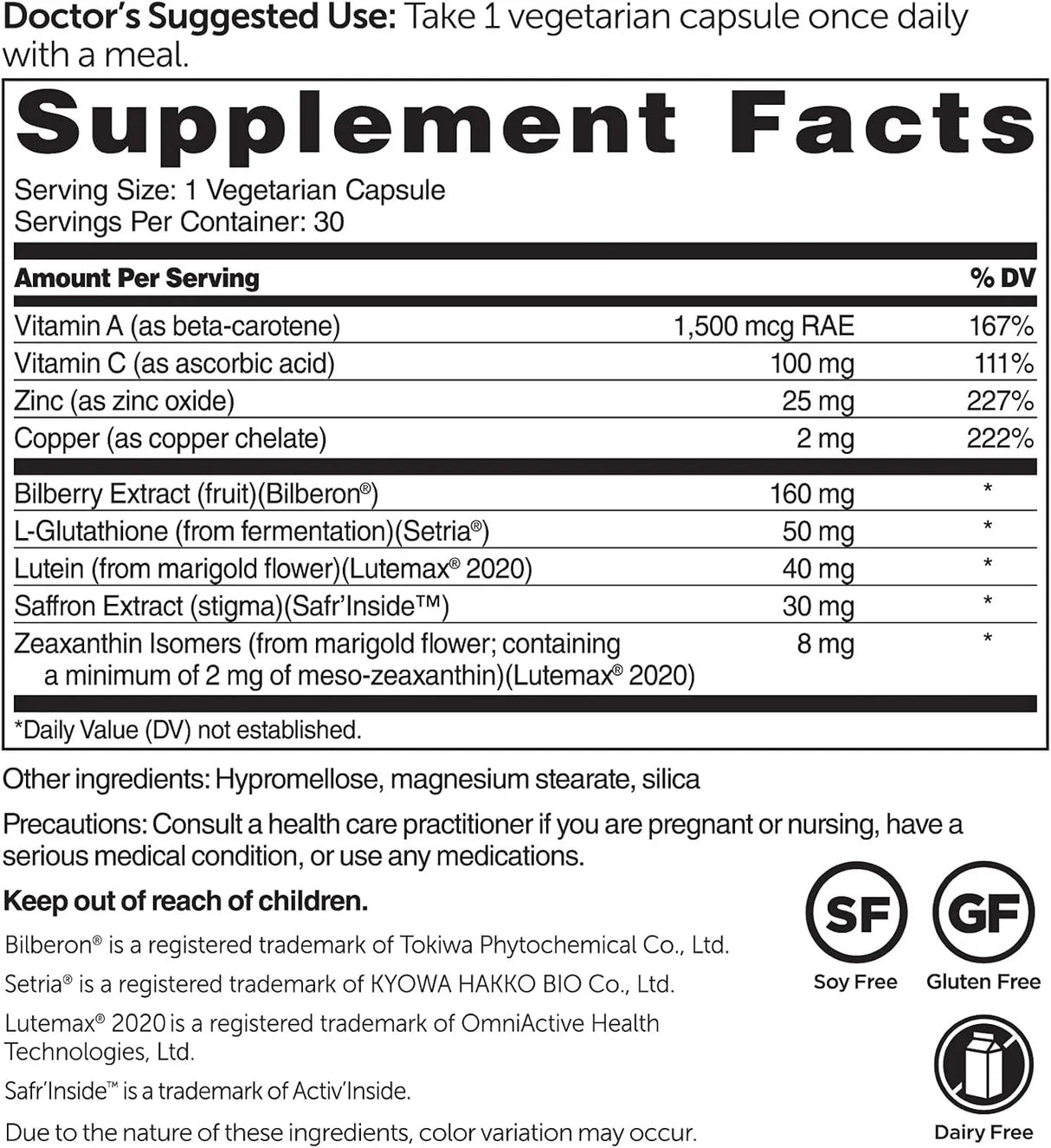 DR. WHITAKER'S - Dr. Whitaker's Vision Essentials Ultra with Lutein 30 Capsulas - The Red Vitamin MX - Suplementos Alimenticios - {{ shop.shopifyCountryName }}
