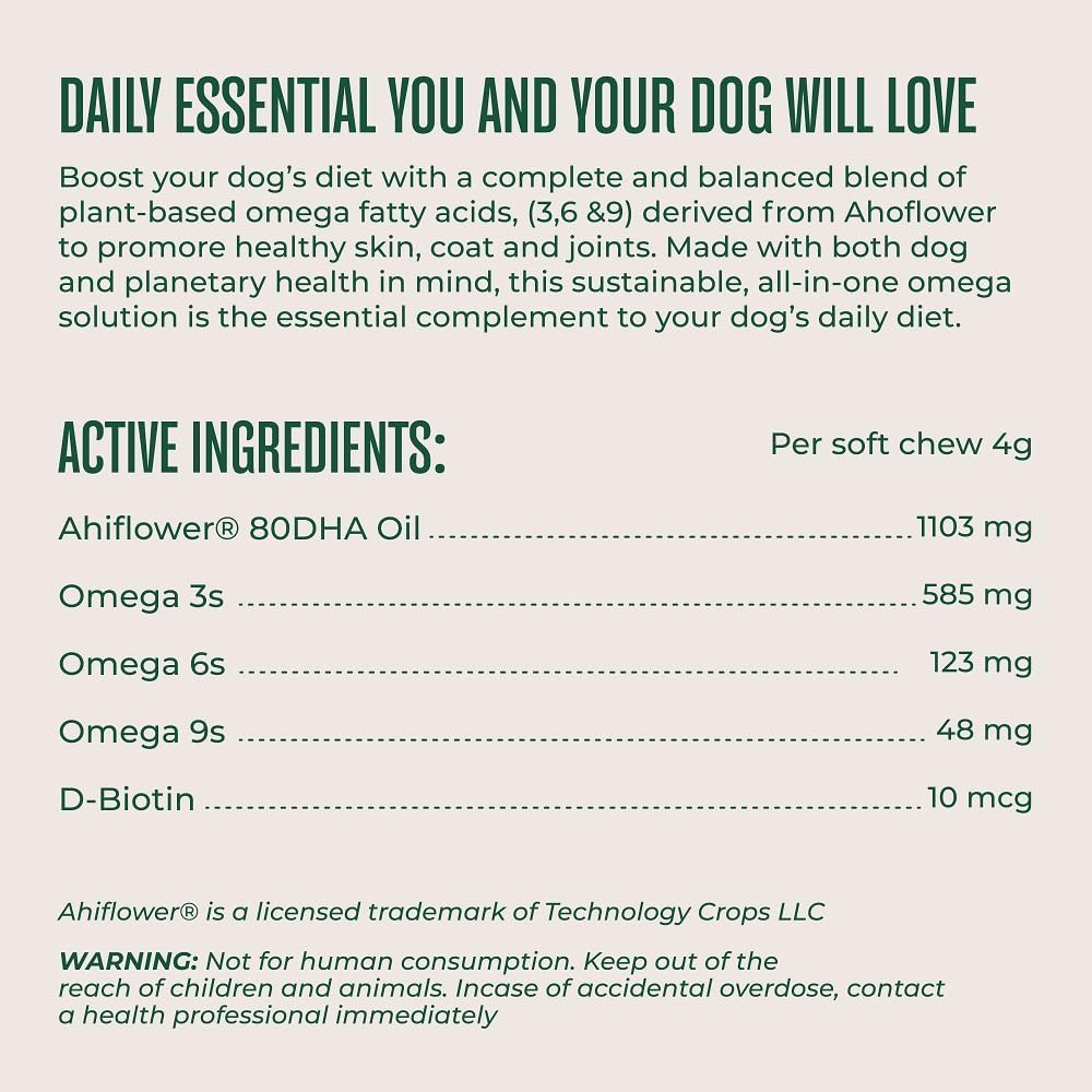 WagWell Ahiflower Omega Oil 8 Fl.Oz.