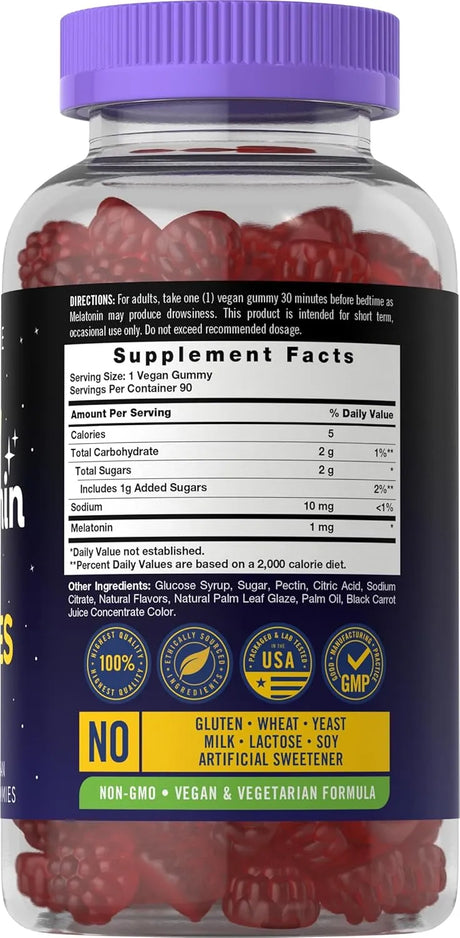 CARLYLE - Carlyle Melatonin Gummies 1Mg. 90 Gomitas - The Red Vitamin MX - Suplementos Alimenticios - {{ shop.shopifyCountryName }}