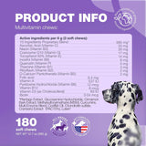 CHEWIA - CHEWIA 15 in 1 Dog Multivitamin Chews 180 Masticables - The Red Vitamin MX - Multivitamínicos Para Perros - {{ shop.shopifyCountryName }}