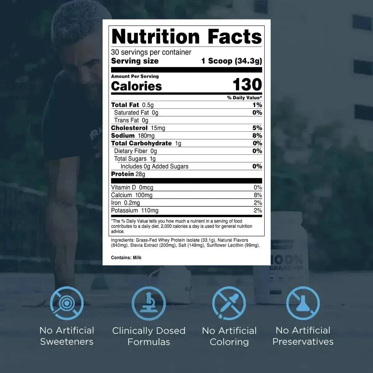 TRANSPARENT LABS - Transparent Labs Grass-Fed Whey Protein Isolate 30 Servicios French Vanilla 2.26Lb. - The Red Vitamin MX - Suplementos Alimenticios - {{ shop.shopifyCountryName }}