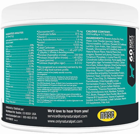 ONLY NATURAL PET - Only Natural Pet Ultimate Daily Vitamins 60 Masticables 2 Pack - The Red Vitamin MX - Multivitamínicos Para Perros - {{ shop.shopifyCountryName }}