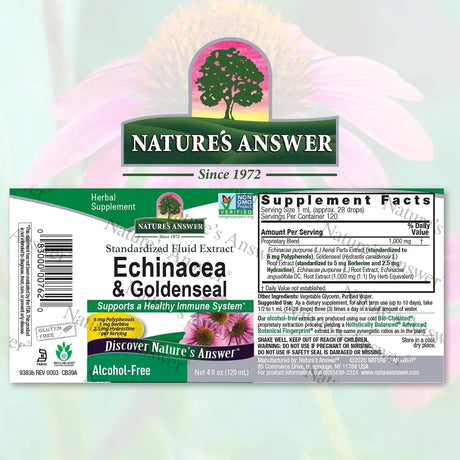 NATURE´S ANSWER - Nature's Answer Echinacea and Goldenseal 4 Fl.Oz. - The Red Vitamin MX - Suplementos Alimenticios - {{ shop.shopifyCountryName }}