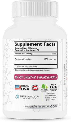 TERRAFORM NUTRITION - TerraForm Nutrition Caralluma Fimbriata 1200Mg. 60 Capsulas - The Red Vitamin MX - Suplementos Alimenticios - {{ shop.shopifyCountryName }}