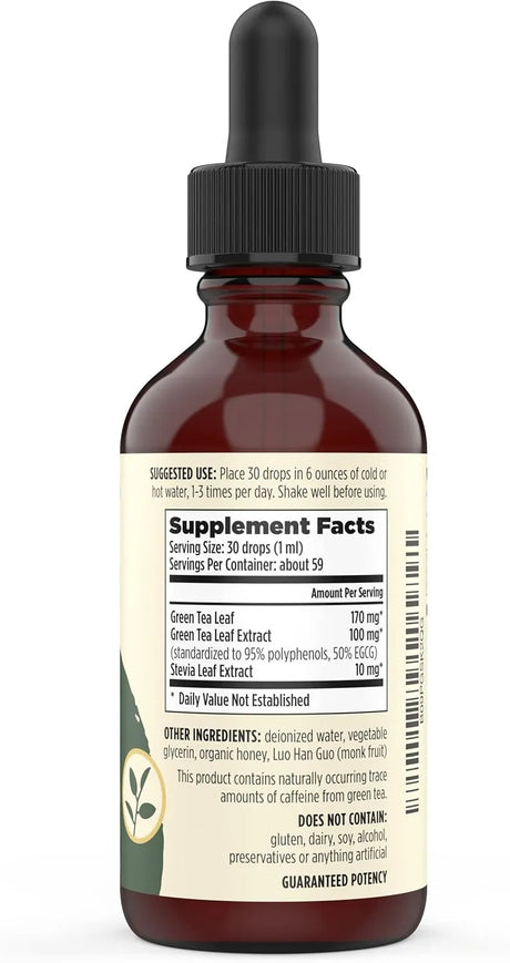 SACRED EATS - Sacred Eats Green Tea Liquid Extract Drops 2 Fl.Oz. - The Red Vitamin MX - Suplementos Alimenticios - {{ shop.shopifyCountryName }}