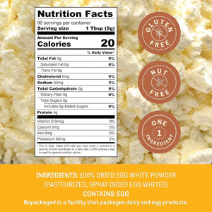 JUDEE'S - Judee’s Dried Egg White Protein Powder 453Gr. - The Red Vitamin MX - Suplementos Alimenticios - {{ shop.shopifyCountryName }}