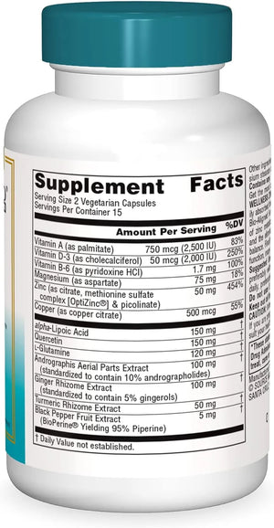 SOURCE NATURALS - Source Naturals Wellness ZincMunity 30 Capsulas - The Red Vitamin MX - Suplementos Alimenticios - {{ shop.shopifyCountryName }}