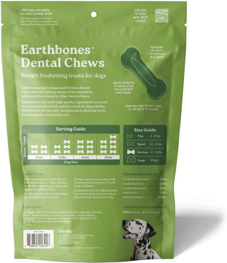 PRESIDIO - Presidio Earthbones Dental Chews Medium 10 Piezas - The Red Vitamin MX - Cuidado Dental Para Perros - {{ shop.shopifyCountryName }}