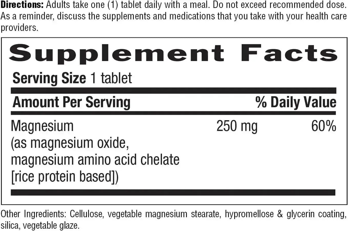 COUNTRY LIFE - Country Life Chelated Magnesium 250Mg. 90 Tabletas - The Red Vitamin MX - Suplementos Alimenticios - {{ shop.shopifyCountryName }}