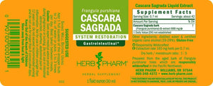 HERB PHARM - Herb Pharm Cascara Sagrada Liquid Extract 1 Fl.Oz. - The Red Vitamin MX - Suplementos Alimenticios - {{ shop.shopifyCountryName }}