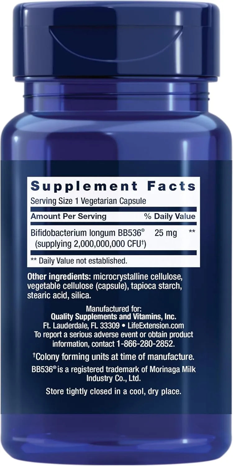 LIFE EXTENSION - Life Extension Bifido GI Balance 60 Capsulas - The Red Vitamin MX - Suplementos Alimenticios - {{ shop.shopifyCountryName }}
