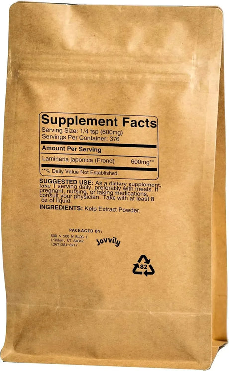 JOVVILY - Jovvily Kelp Extract Powder 226Gr. - The Red Vitamin MX - Suplementos Alimenticios - {{ shop.shopifyCountryName }}