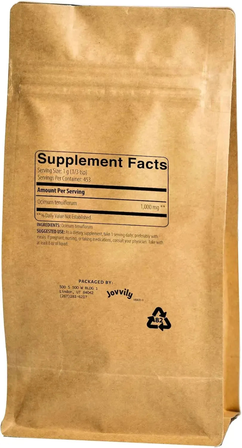 JOVVILY - Jovvily Holy Basil Herbal Powder 453Gr. - The Red Vitamin MX - Suplementos Alimenticios - {{ shop.shopifyCountryName }}