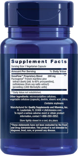 LIFE EXTENSION - Life Extension VenoFlow 30 Capsulas - The Red Vitamin MX - Suplementos Alimenticios - {{ shop.shopifyCountryName }}