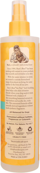 Burt's Bees for Pets Itch Soothing Spray with Honeysuckle 10 Fl.Oz. 2 Pack