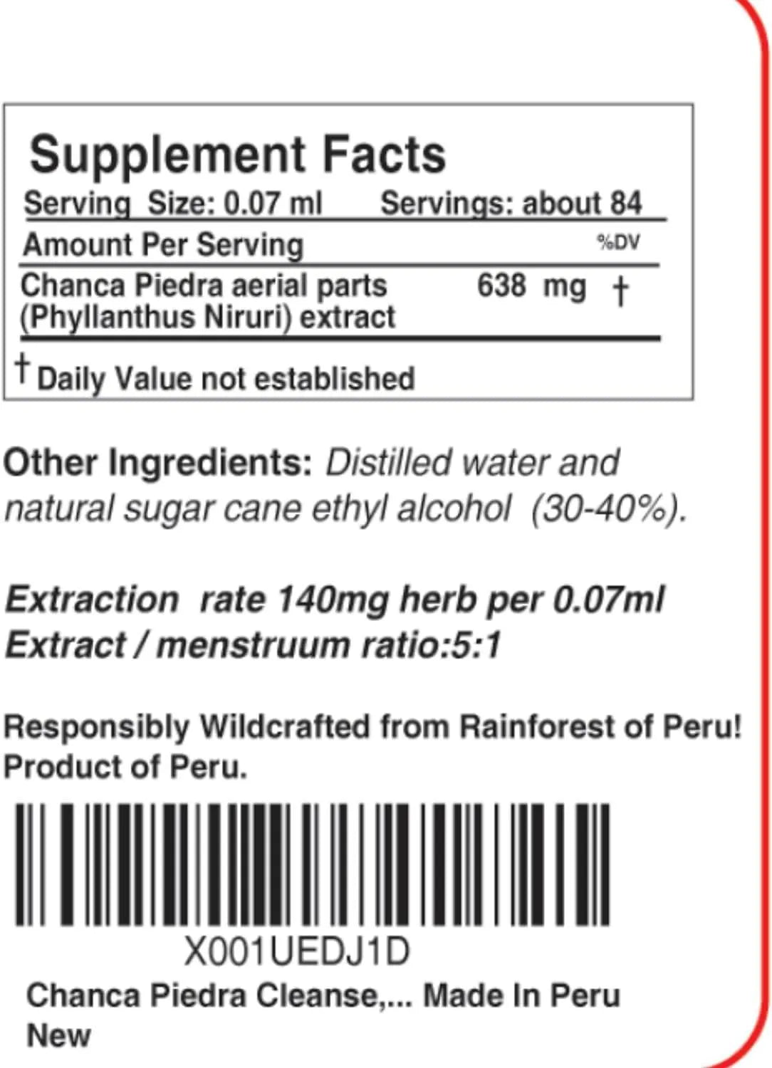 BLUE ORGANIX - Blue Organix Chanca Piedra Stone Breaker 2 Fl.Oz. - The Red Vitamin MX - Suplementos Alimenticios - {{ shop.shopifyCountryName }}