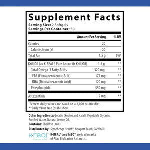 STONEHENGE HEALTH - Stonehenge Health Dynamic Krill Oil Antarctic Ocean 60 Capsulas Blandas - The Red Vitamin MX - Suplementos Alimenticios - {{ shop.shopifyCountryName }}