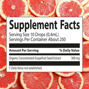 NATURITY - Naturity Organic Grapefruit Seed Extract 300Mg. 100Ml. - The Red Vitamin MX - Suplementos Alimenticios - {{ shop.shopifyCountryName }}
