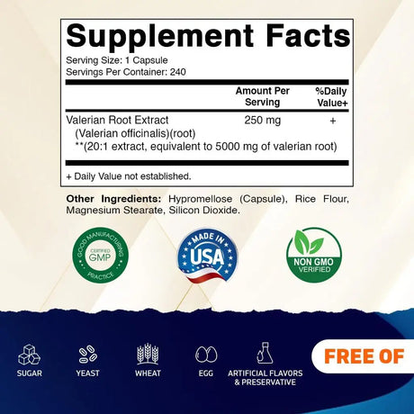 VITAMATIC - Vitamatic Valerian Root 5000Mg. 240 Capsulas - The Red Vitamin MX - Suplementos Alimenticios - {{ shop.shopifyCountryName }}