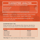Chew + Heal Labs Organic Pumpkin Powder for Dogs 16 Oz.