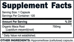 PRIMAFORCE - Primaforce Organic Maca Root 750Mg. 120 Capsulas - The Red Vitamin MX - Suplementos Alimenticios - {{ shop.shopifyCountryName }}