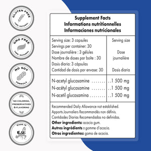 Supersmart NAG 1500Mg. 90 Capsulas