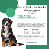 HOLISTIC BIN - Holistic Bin Canine Beef Liver Powder 50Gr. - The Red Vitamin MX - Multivitamínicos Para Perros - {{ shop.shopifyCountryName }}
