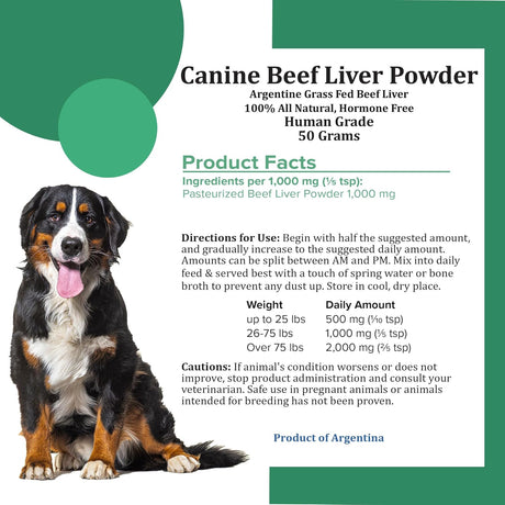 HOLISTIC BIN - Holistic Bin Canine Beef Liver Powder 50Gr. - The Red Vitamin MX - Multivitamínicos Para Perros - {{ shop.shopifyCountryName }}
