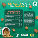 DOGGIE DAILIES - Doggie Dailies Cranberry Supplement for Dogs Chicken Flavored 225 Masticables - The Red Vitamin MX - Salud De Tracto Urinario Para Perros - {{ shop.shopifyCountryName }}