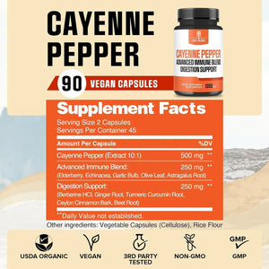 WELBUDA - WELBUDA Cayenne Pepper 1000Mg. 90 Capsulas - The Red Vitamin MX - Suplementos Alimenticios - {{ shop.shopifyCountryName }}