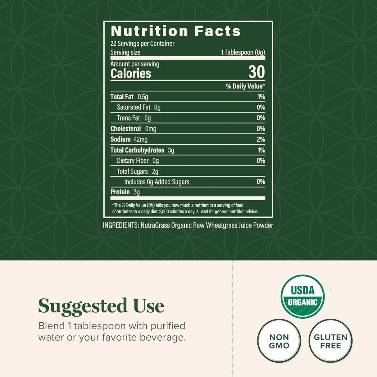 GLOBAL HEALING CENTER - Global Healing Wheat Grass Powder Organic 180Gr. - The Red Vitamin MX - Suplementos Alimenticios - {{ shop.shopifyCountryName }}