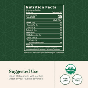 GLOBAL HEALING CENTER - Global Healing Wheat Grass Powder Organic 180Gr. - The Red Vitamin MX - Suplementos Alimenticios - {{ shop.shopifyCountryName }}